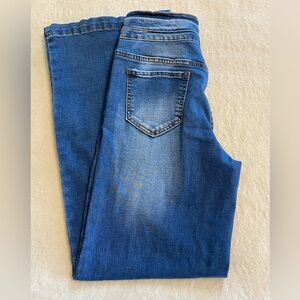 Amazon Women's Blue Flare & Wide Leg Jeans